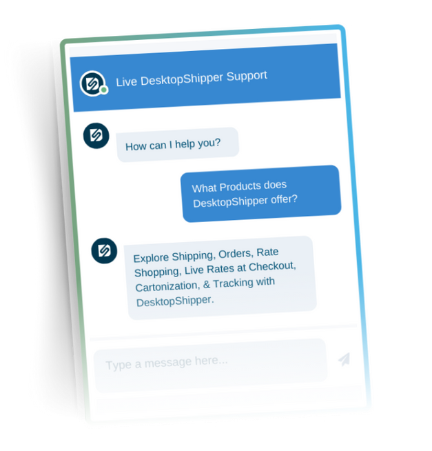 DesktopShipper Product Offerings